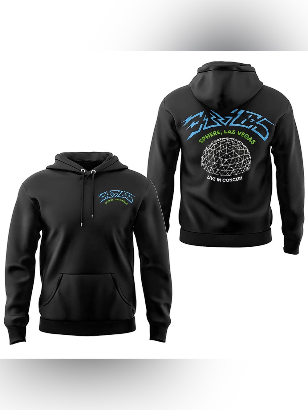 Eagles The Long Goodbye Sphere Las Vegas Concert Hoodie - Picture 3 of 7